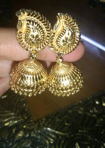 Gold Earrings ( Pack Of 2)
