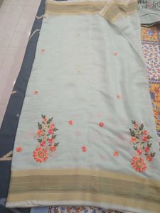 Light colour Saree