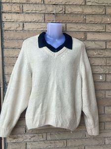 Combo White Sweater And Pants
