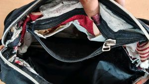 Red Shoulder Handbag (Used - As-Is Condition)