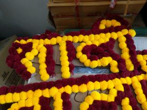 Shasi vala Ghar Wedding Pompom Board