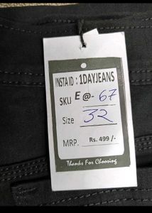 Ladies Regular FitBlack &amp; White Jeans 2 Jean Combo