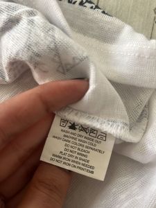 DNMX White Floral Print Top