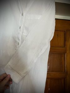 Classic Breeze White Crinkle Shirt
