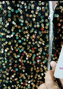 Sparkling Sleeveless Sequin Dress