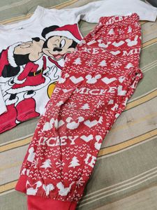 Mickey Mouse Christmas Pajama Set