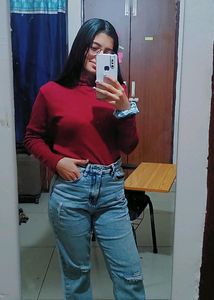 High Neck Slim Fit Top