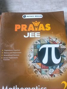 Prayas JEE Mathematics Modules 2-6