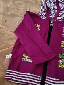 Cute Kids&#39; Zip-Up Hoodie