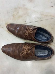 Brown Leather Formal Shoes