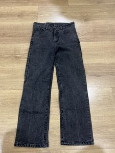 Korean Acid Wash Jeans Size 28 Inch