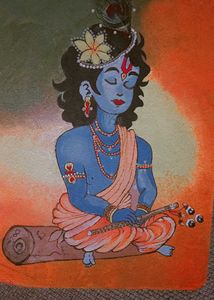 Krishna Art Print