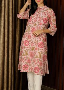 Pure Jaipuri Cotton Kantha Work Kurta