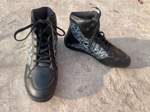 Black High Top Sneakers Liberty Men Ducani-3