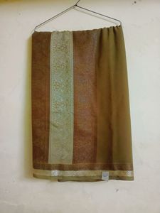 New Olive Green Saree