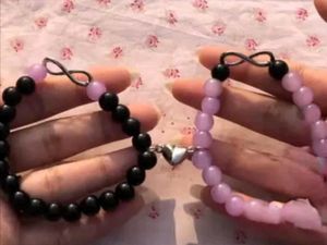 Couple Infinity Magnetic Bracelet