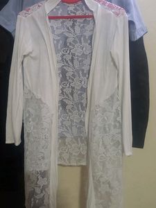 White Net Shrug