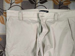Zudio Beige Trending Pants Cargo Style