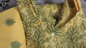 Chikenkari Kurta Set
