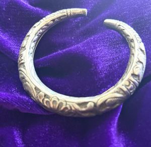 Vintage Meenakari Hasli With Bracelet