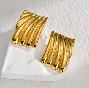 Gold Statement Earrings