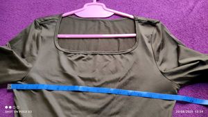 Olive Long Sleeve Bodysuit