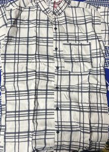 Solid Check Shirt New