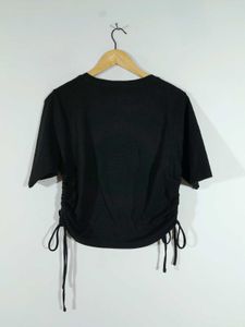 Black Crop Top For Women&#39;s