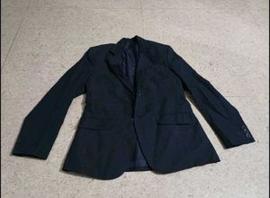 Men/Women Navy Blue Blazer