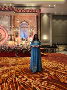 Avaasa Branded Party Wear Sky Dress