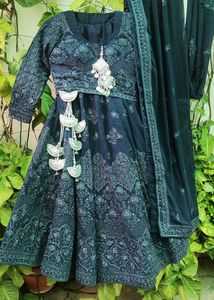 Blue Party Wear Lahnga