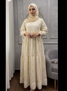 Boho Embroidered Feeding Friendly Maxi Dress