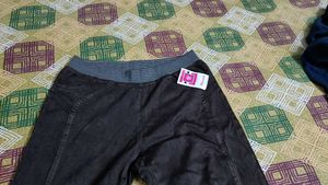 Brown Pull-on Pants