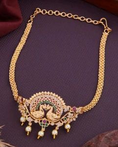 Traditional Peacock Neckpiece