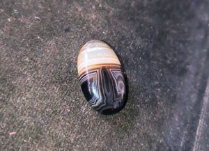 Banded Agate Cabochon Haqiq Stone