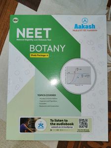 Aakash NEET Botany Study Package - Like New!