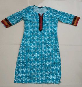 Kurti , top , Mini Skirt combo