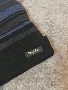 Striped Beanie