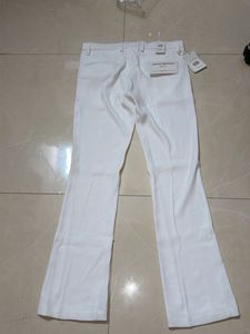 White Emporio Armani Trouser size 30