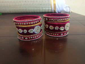 Elegant Handmade Bangle Set