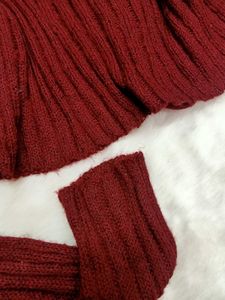 🎀Stylish Maroon Crop Top🎀