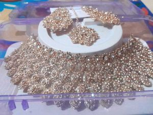 Artificial Diamond Jewellery Set