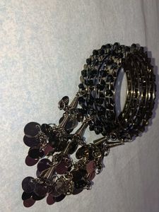Black Stones Bangles