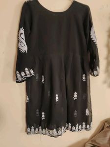 2 combo kurtis red &amp; black