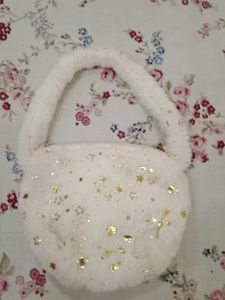 Cute Fuzzy Star Bag
