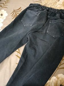 Tokyo Talkies Straight Fit Black Jeans