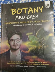 Botany 1.0 Med Easy Notes