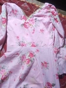 Floral Print Kurta