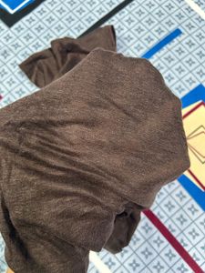 H&amp;M Linen Brown T-Shirt