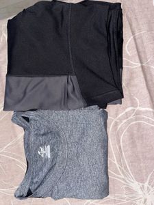 Black &amp; Gray Athletic Leggings MUST BUY! FOR GYM